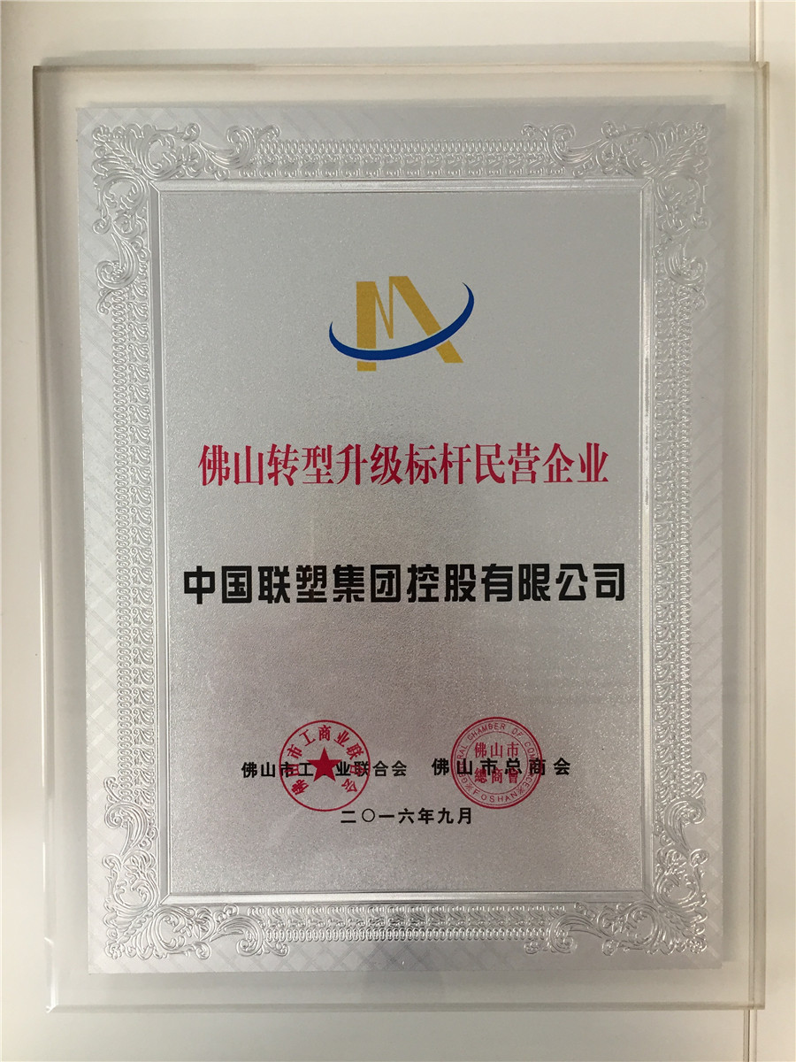 佛山转型升级标杆民营企业(中国韦德官方网)